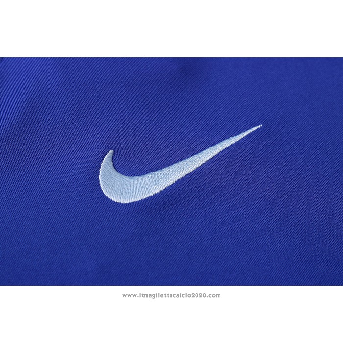 Tuta da Track Chelsea Manica Corta 2020 2021 Blu